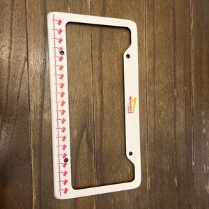 In-n-out license plate cover